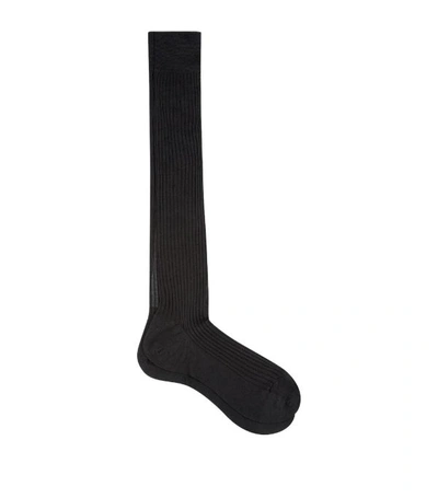 Shop Pantherella Egyptian Cotton Lisle Long Sock
