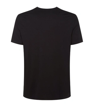 Shop Derek Rose Basel Lounge T-shirt In Black