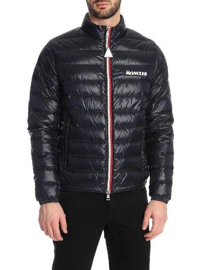 Shop Moncler Petichet Down Jacket In Blue