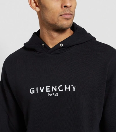 Shop Givenchy Vintage Logo Hoodie