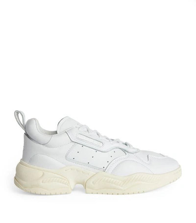 Adidas Originals Supercourt 90s Leather Sneakers In Bianco | ModeSens