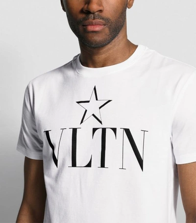 Shop Valentino Vltnstar Logo T-shirt