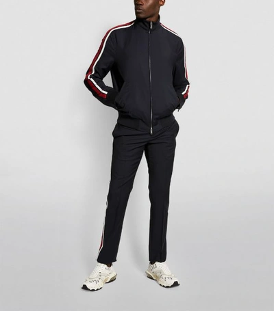 Shop Valentino Stripe Lightweight Jacket