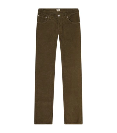 Shop Citizens Of Humanity Corduroy Bowery Slim Jeans