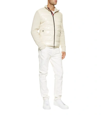 Shop Moncler Quilted Wool Jacket