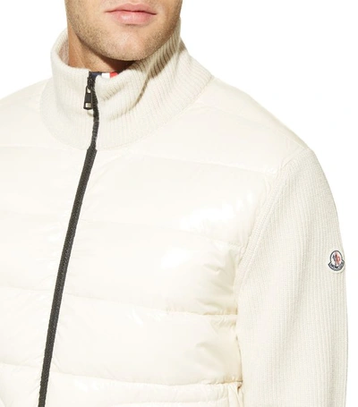 Shop Moncler Quilted Wool Jacket