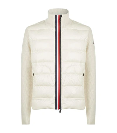Shop Moncler Quilted Wool Jacket
