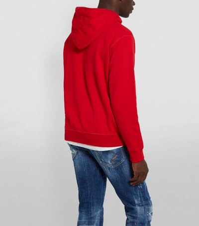 Shop Dsquared2 Cotton Icon Hoodie