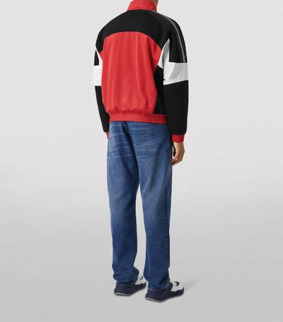 Shop Burberry Logo Track Jacket