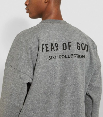 Shop Fear Of God Oversized Sweatshirt