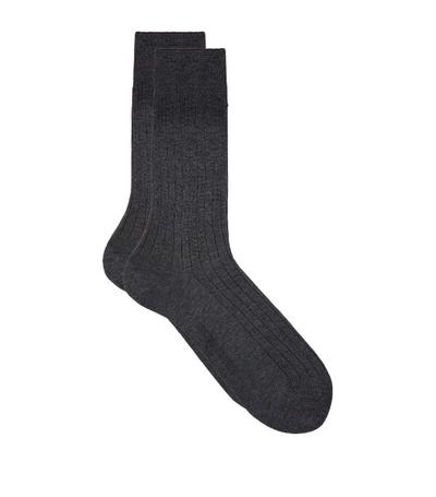 Shop Falke Milano Ribbed Socks