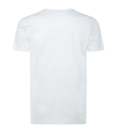 Shop Zimmerli 172 Pure Comfort Round Neck T-shirt In White