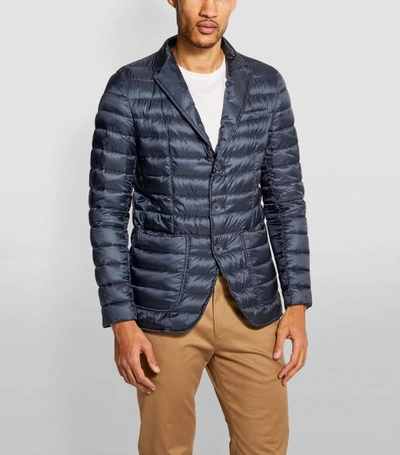 Shop Herno Padded Blazer Jacket