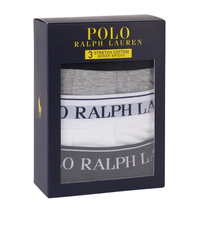 Shop Polo Ralph Lauren Logo Boxers (pack Of 3)