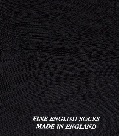 Shop Pantherella Silk Baffin Socks
