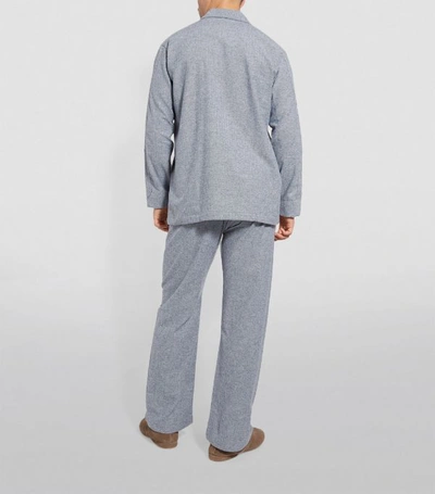 Shop Derek Rose Kelburn Cotton Pyjama Set