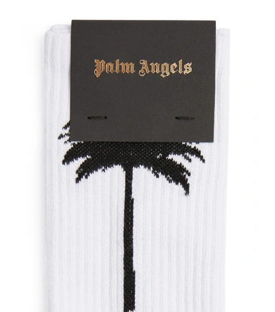 Shop Palm Angels Palm Tree Ankle Socks
