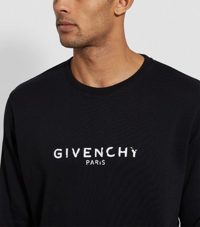 Shop Givenchy Vintage Logo Sweatshirt