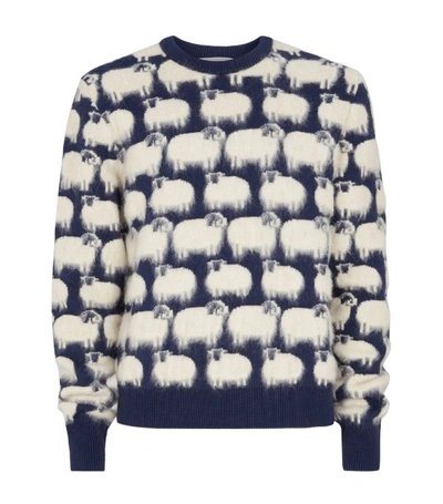 Shop Lanvin Sheep Sweater