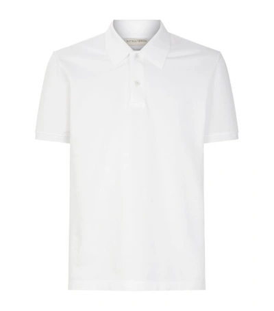 Shop Bottega Veneta Cotton Polo Shirt