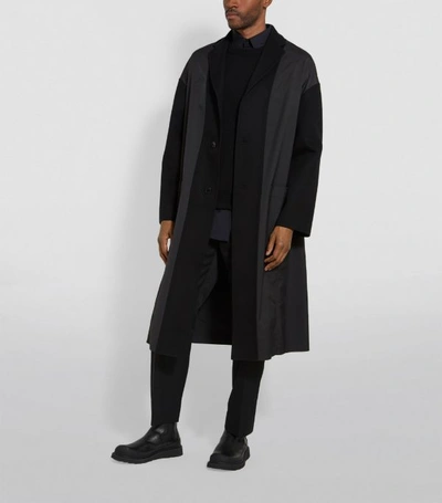 Shop Valentino Wool-cashmere Coat