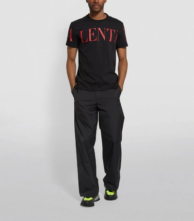 Shop Valentino Logo Print T-shirt