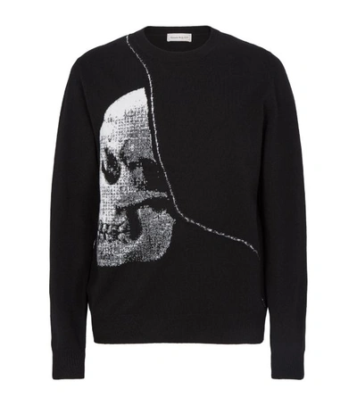 Shop Alexander Mcqueen Skull Sweater