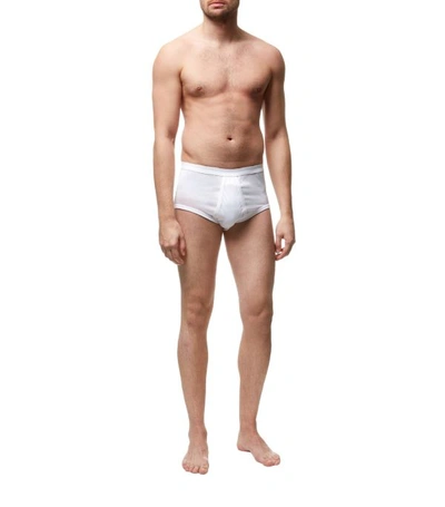 Shop Zimmerli 252 Royal Classic Briefs In White