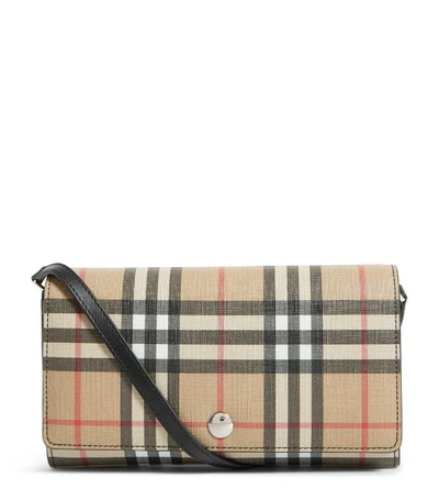 Shop Burberry Vintage Check Wallet