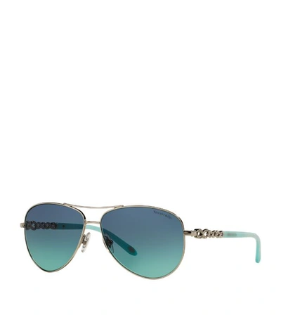 Shop Tiffany & Co Aviator Sunglasses
