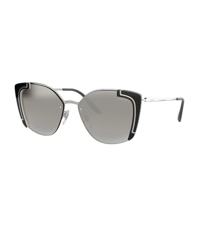 Shop Prada Irregular Sunglasses