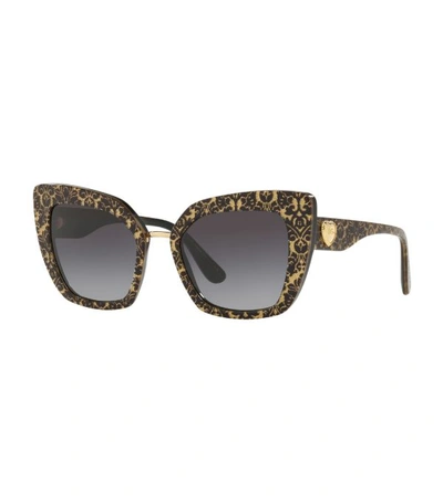 Shop Dolce & Gabbana Acetate Cat Eye Sunglasses