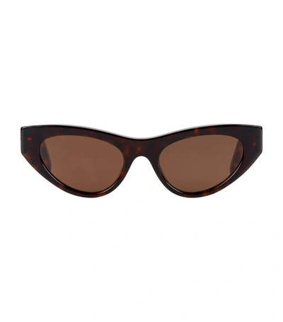 Shop Stella Mccartney Cat Eye Avana Sunglasses