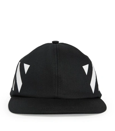 Shop Off-white Diagonal Print Baseball Hat