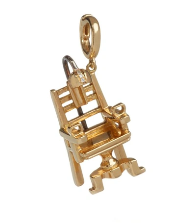Shop Annoushka X The Vampire's Wife Yellow Gold The Mercy Seat Charm