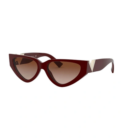 Shop Valentino Garavani Cat Eye Sunglasses