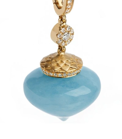 Shop Annoushka Touch Wood Aquamarine Charm