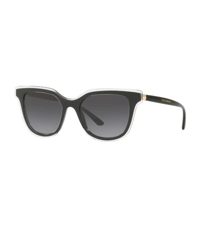 Shop Dolce & Gabbana Acetate Panthos Sunglasses