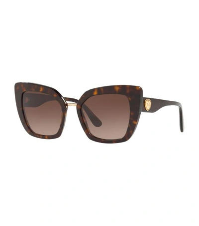 Shop Dolce & Gabbana Acetate Cat Eye Sunglasses