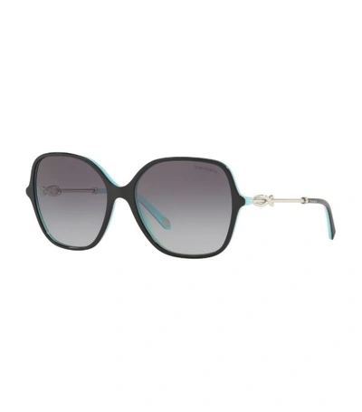 Shop Tiffany & Co Square Oversized Sunglasses
