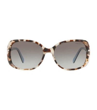 Shop Prada Rectangle Sunglasses