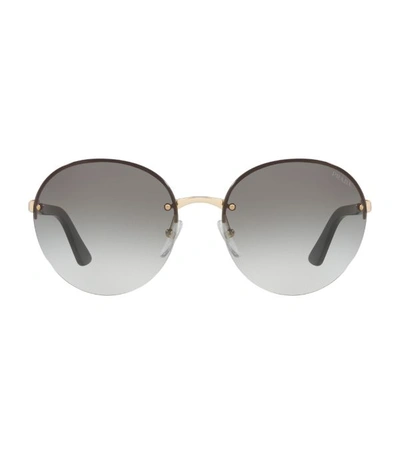 Shop Prada Frameless Phantos Sunglasses