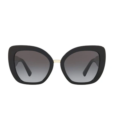 Shop Valentino Butterfly Logo Sunglasses