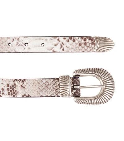 Shop Anderson's Leather Snake-embossed Belt