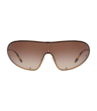 Shop Prada Visor Sunglasses