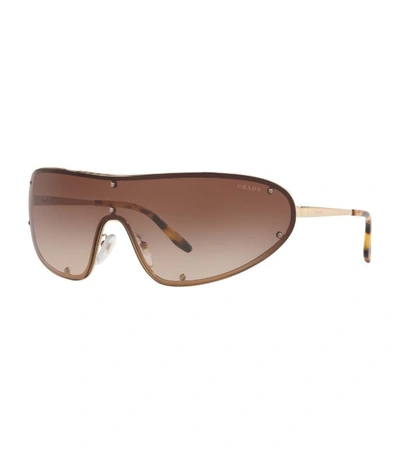 Shop Prada Visor Sunglasses