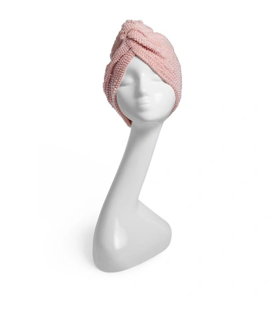 Shop Mary Jane Claverol Maryjane Claverol Pearl-bead Turban