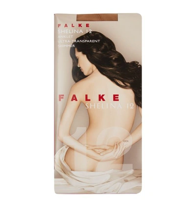 Shop Falke Shelina 12 Ankle Socks In Nude