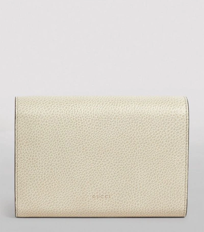 Shop Gucci Mini Leather Dionysus Shoulder Bag