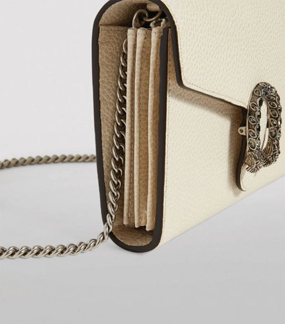 Shop Gucci Mini Leather Dionysus Shoulder Bag